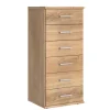 46x106x40 Kommode mit sechs Schubladen - Osicria