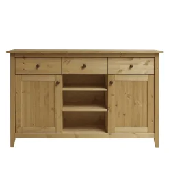 144x91x40 Landhaus Anrichte aus Kiefer Massivholz - Krems