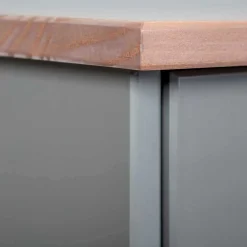 131x86x45 Landhaus Anrichte in Grau & Braun - Nepplan