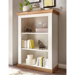 102x139x44 Landhaus Regal mit 3 Fächern - Diatara