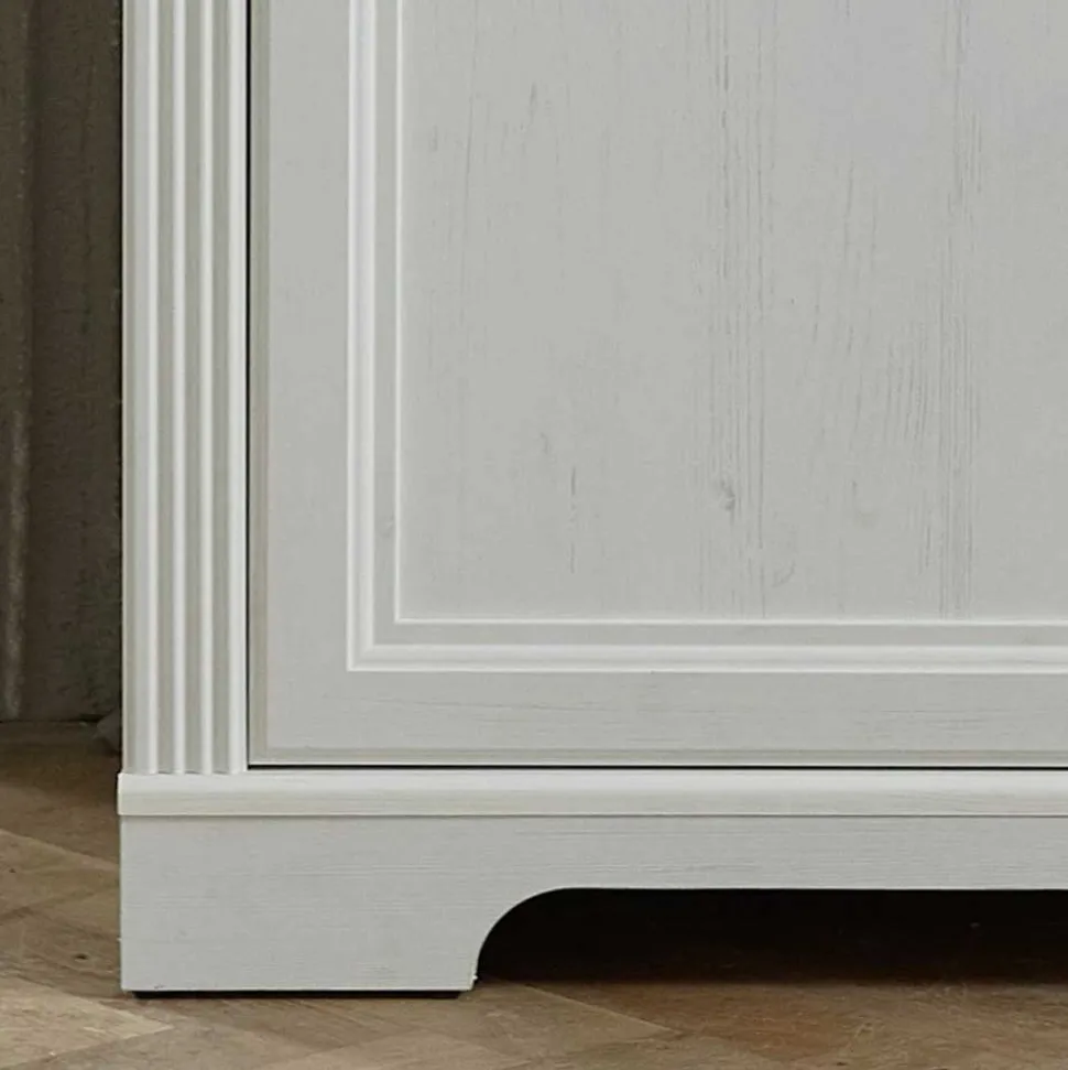 166x102x48 Landhaus Sideboard mit Türen - Sinolita