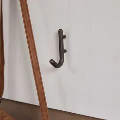 93x107x30 Landhaus-Garderobe mit 5 Halen - Nurelcas