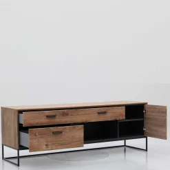 175x62x48 Lowboard für Fernseher in Holz Optik - Xindus