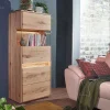 63x152x44 Massivholz Highboard mit LED Licht - Acmida