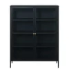 110x140x40 Metallschrank mit Glastüren - Butoaie