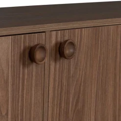 145x64x40 Mid Century Kommode in Walnuss - Essyno