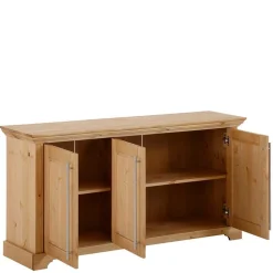 132x70x39 Moderne Holzkommode mit drei Türen - Noellisa