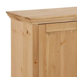 132x70x39 Moderne Holzkommode mit drei Türen - Noellisa