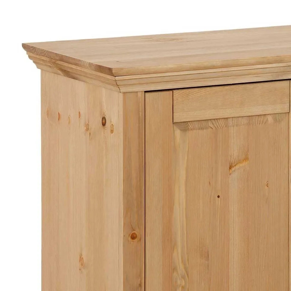 132x70x39 Moderne Holzkommode mit drei Türen - Noellisa