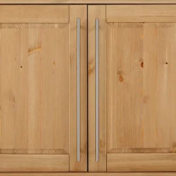 132x70x39 Moderne Holzkommode mit drei Türen - Noellisa