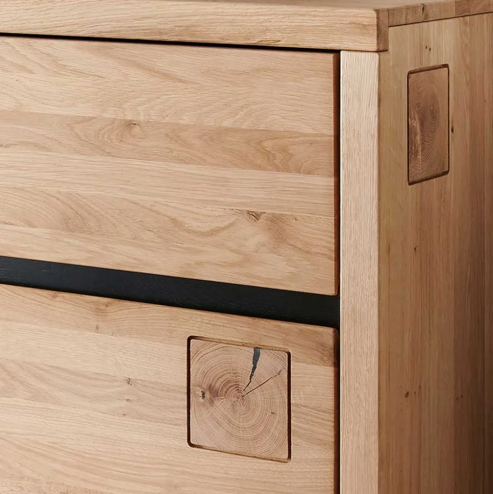 120x85x40 Moderne Kombi-Kommode auf Sockel - Embleys