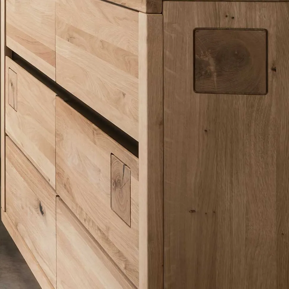 120x85x40 Moderne Kombi-Kommode auf Sockel - Embleys