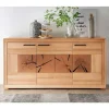 172x86x40 Modernes Kernbuche Sideboard 3-türig - Sarosca