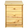 43x57x35 Nachtschrank mit drei Schubladen - Kascanu