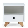 40x40x35 Nachtschrank mit Fach & Schublade - Kinfada