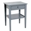 46x60x35 Nachttisch mit Schublade & Ablageboden - Vertes