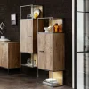 45x156x38 Regal mit Schrankfach Industrial - Xindus