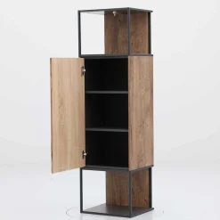 45x156x38 Regal mit Schrankfach Industrial - Xindus