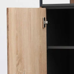 45x156x38 Regal mit Schrankfach Industrial - Xindus
