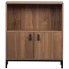 81x81x35 Retro Schrank mit Fach & 2 Türen - Bradley