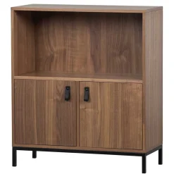 81x81x35 Retro Schrank mit Fach & 2 Türen - Bradley