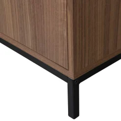 81x81x35 Retro Schrank mit Fach & 2 Türen - Bradley