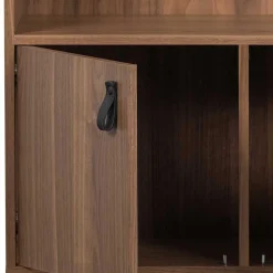 81x81x35 Retro Schrank mit Fach & 2 Türen - Bradley