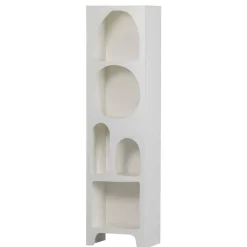 48x180x32 Retro Standregal mit 5 Fächern - Tom