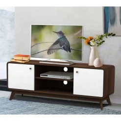 140x53x39 Scandi TV Unterschrank zweifarbig - Devkan