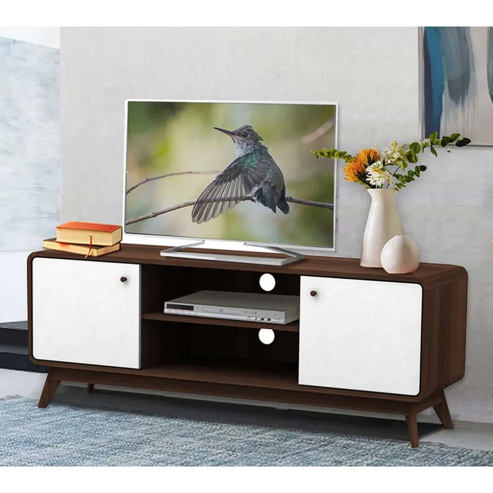 140x53x39 Scandi TV Unterschrank zweifarbig - Devkan