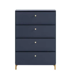 80x117x40 Schlafzimmer Hochkommode elegant - Inbano