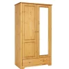 106x191x59 Schlafzimmer Schrank in Kiefer Natur - Imressa I