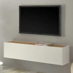 150x35x30 Schmaler Hängeschrank mit Klappe - Nonessia