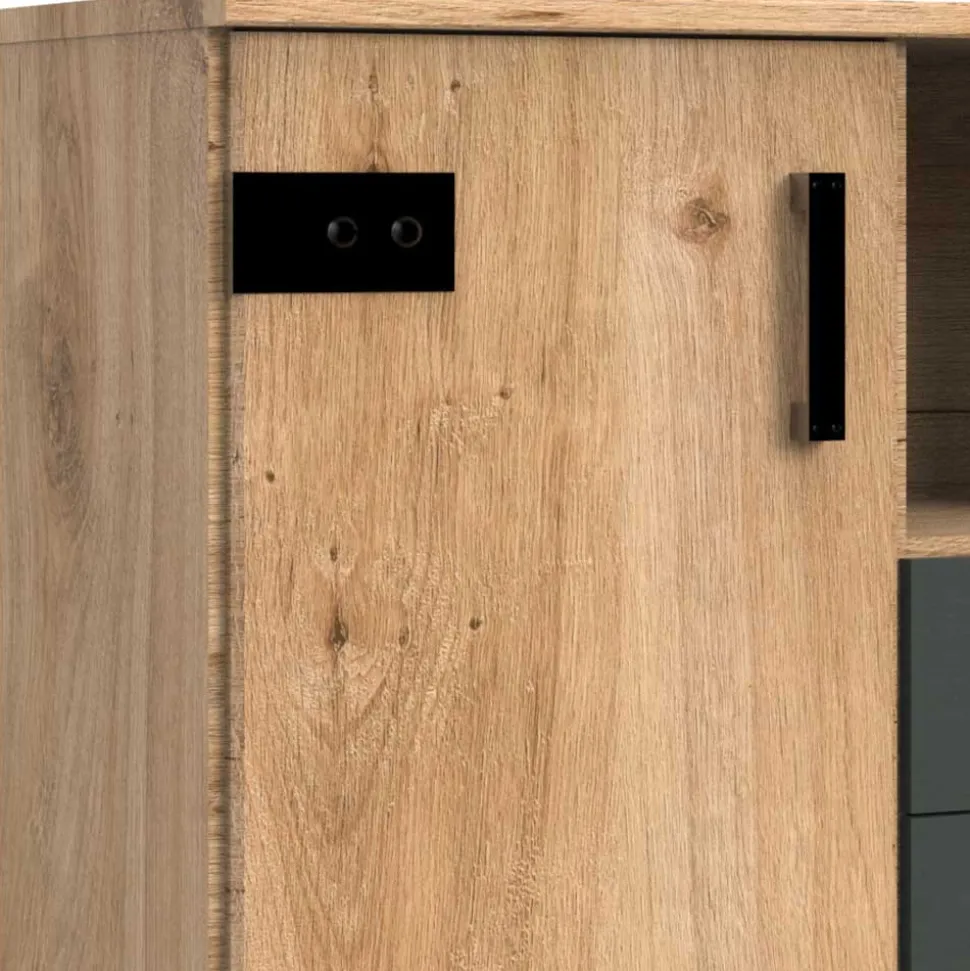 124x105x41 Schrank im Industry & Loft Style - Uletria