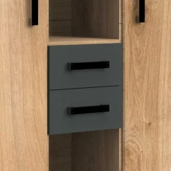 124x105x41 Schrank im Industry & Loft Style - Uletria