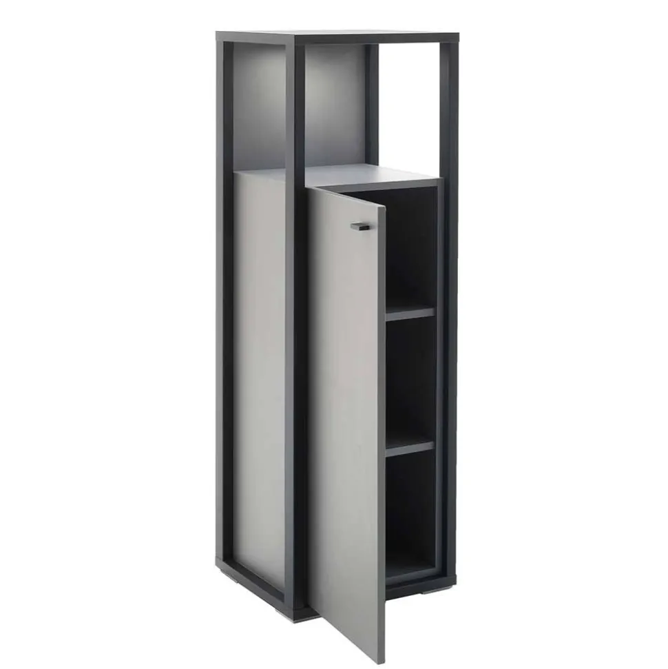 40x121x37 Schrank mit Fach und Tür - Ridona