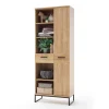 76x196x38 Schrank mit Tür & Schublade - Truvisas