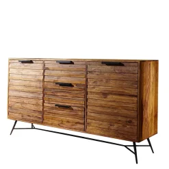 160x88x40 Sideboard aus massivem Holz - Dicna