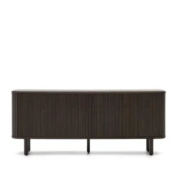 180x75x40 Sideboard in Schwarzbraun Esche - Tadaco