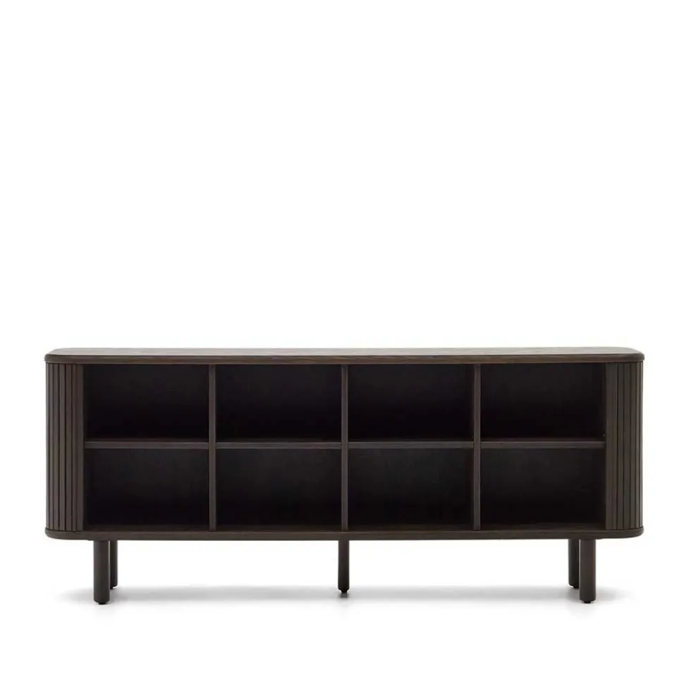 180x75x40 Sideboard in Schwarzbraun Esche - Tadaco