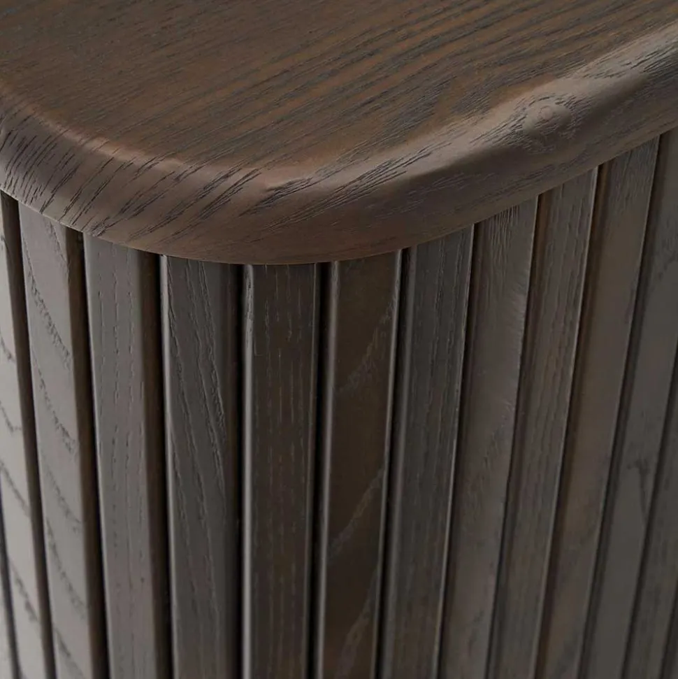 180x75x40 Sideboard in Schwarzbraun Esche - Tadaco
