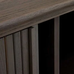 180x75x40 Sideboard in Schwarzbraun Esche - Tadaco