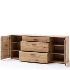 180x78x44 Sideboard mit Furnier Eiche Bianco - Crupean
