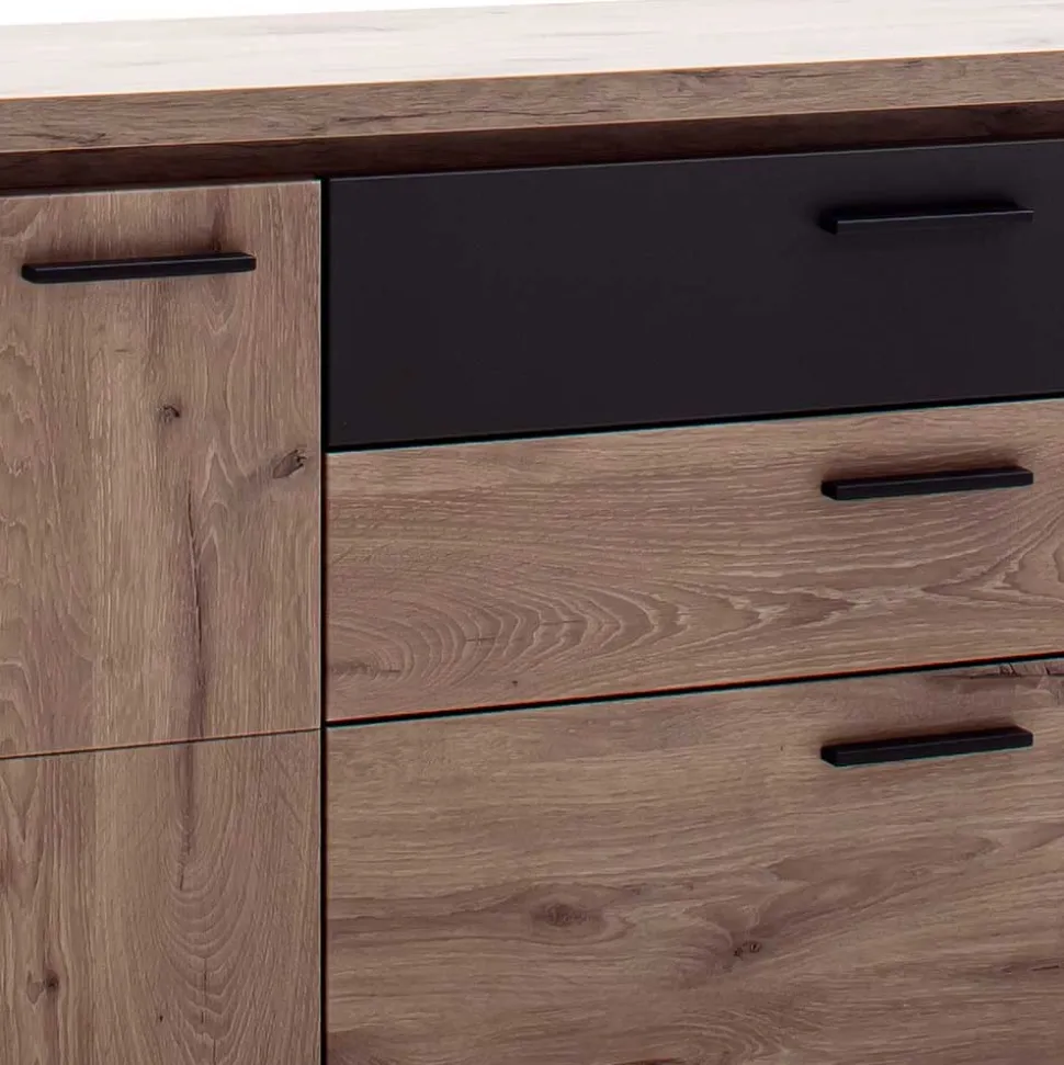 170x81x44 Sideboard mit LED Beleuchtung - Bekunion