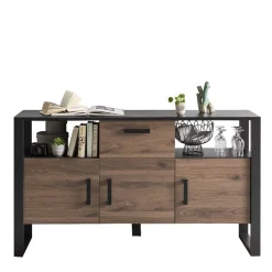 160x90x45 Sideboard mit zwei offenen Fächern - Dudleys