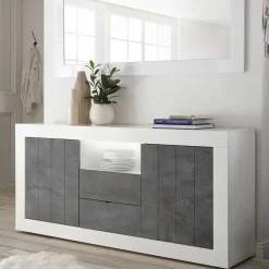 184x86x43 Sideboard modern zweifarbig - Voskala