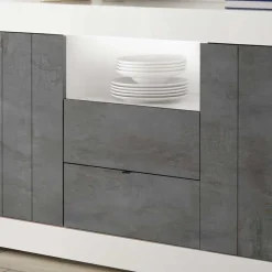 184x86x43 Sideboard modern zweifarbig - Voskala