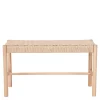 80x45x35 Sitzbank aus Kordel Geflecht - Vanadrino