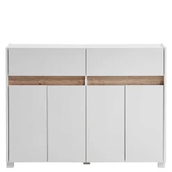 112x85x33 Skandi Flurkommode in Weiß - Etravia