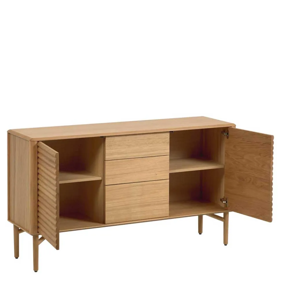 155x86x45 Skandi Kommode in Eiche - Eyre
